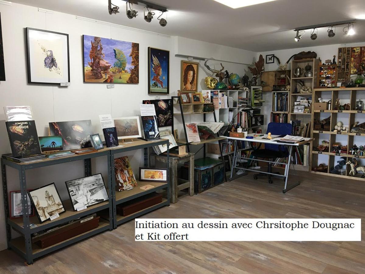 Chambre d'hôtes Dougnac Art Fantastique Fleurance Extérieur photo